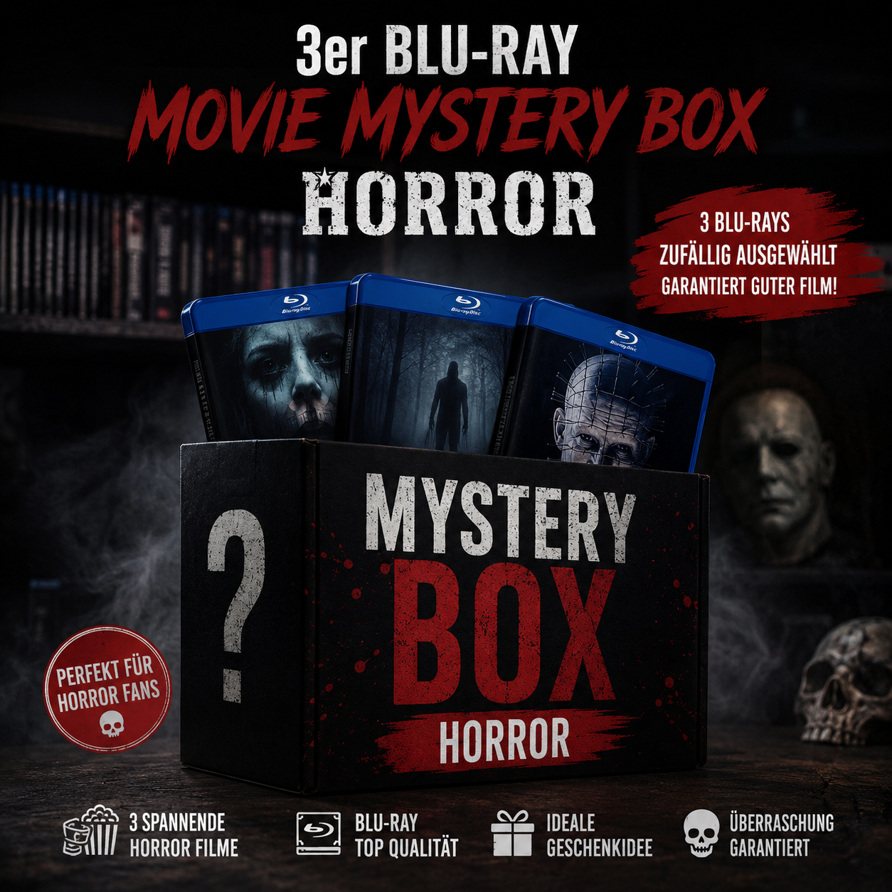 Mystery Movie Box - Horror (BluRay)